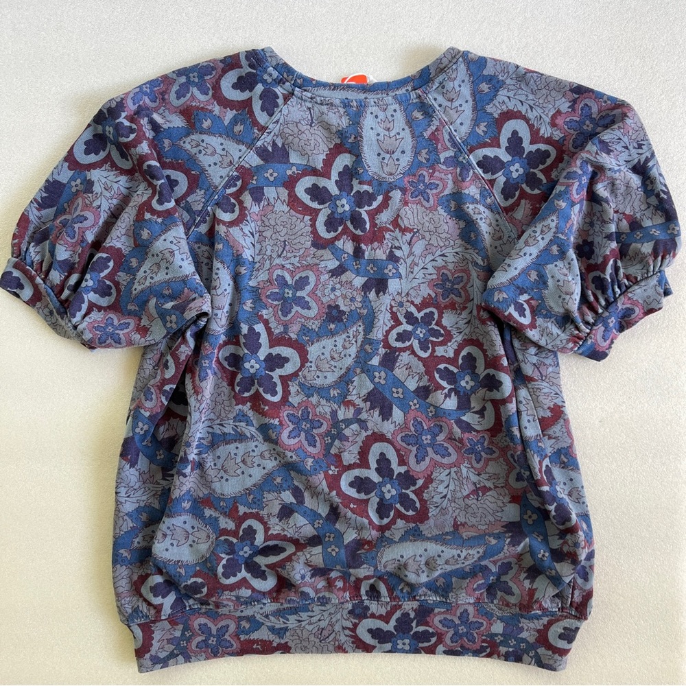 Sundry Paisley Raglan Top - Picture 5 of 8